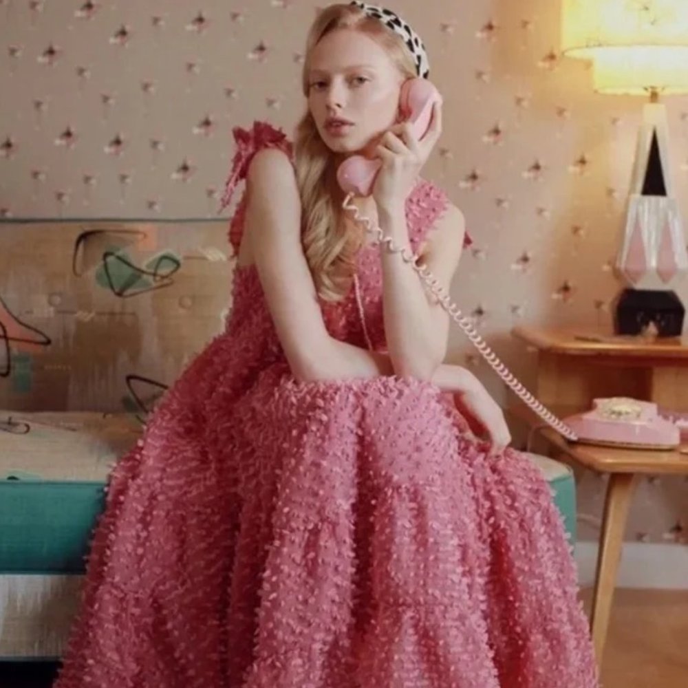 Sister Jane Fluffy Pink Dress